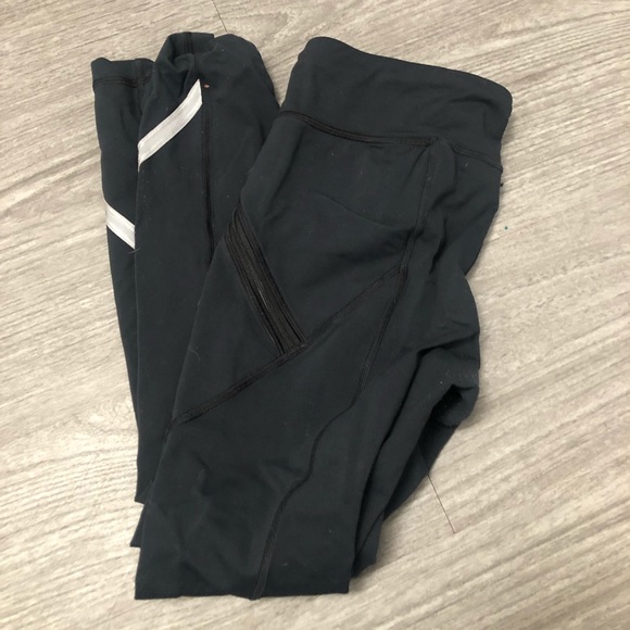 Size 8 lululemon running leggings with pockets! - Picture 4 of 4